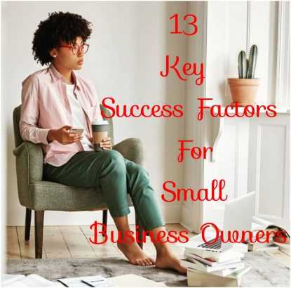Key Success Factors For Small Business Owners